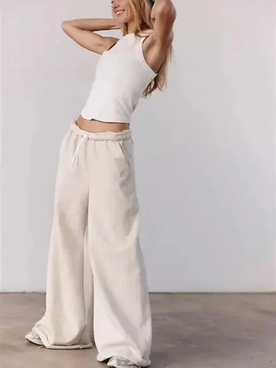 NWOT FOR THE WIN WIDE LEG PANT - Picture 3 of 7